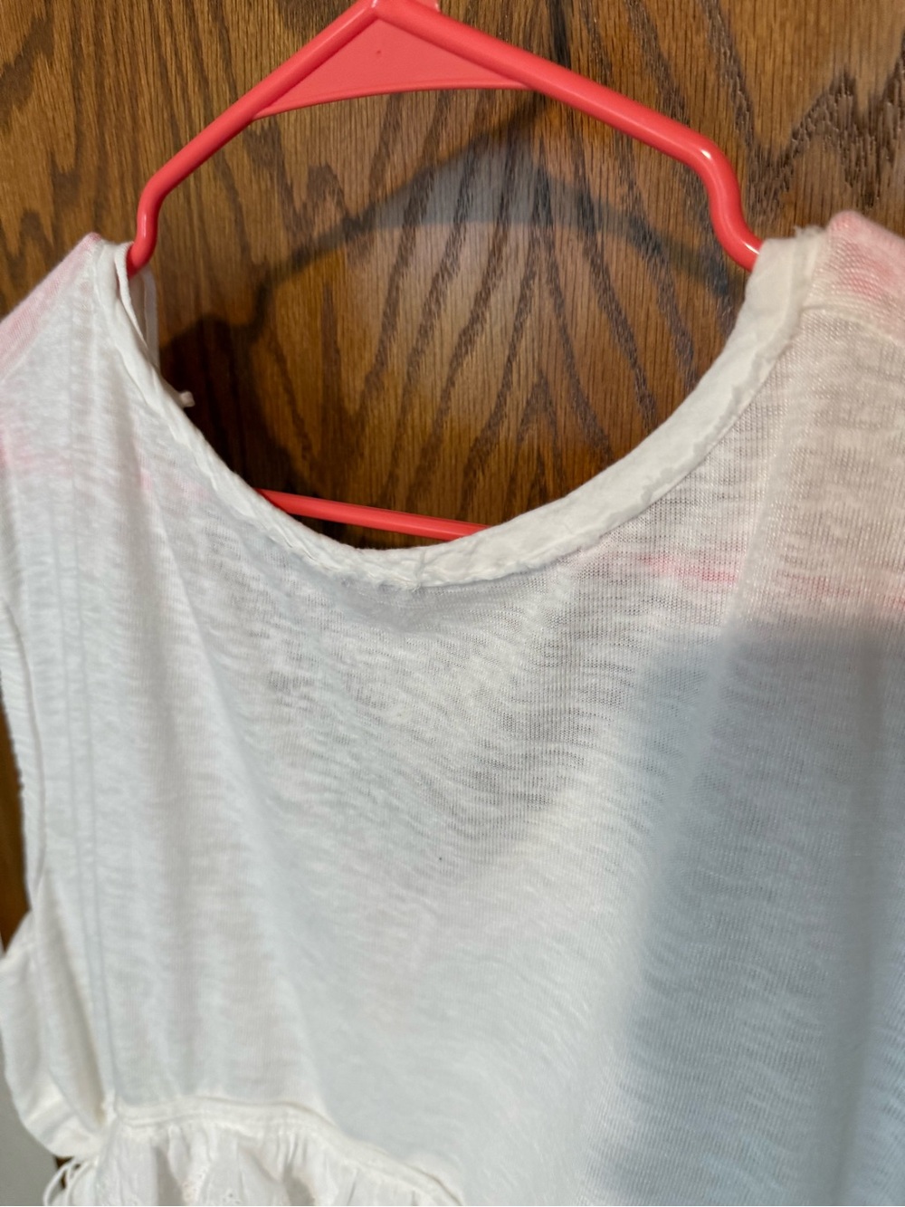 Free People Ruffled Claire Tee - Picture 7 of 7